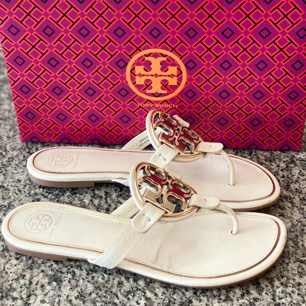 Tory Burch Metal Miller sandals